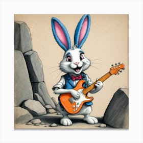 Bunny Rocker 2 Canvas Print