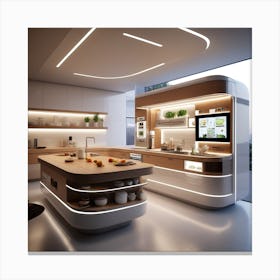 Modern Kitchen Design 7 Canvas Print