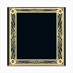 Deco Frame 3 Canvas Print