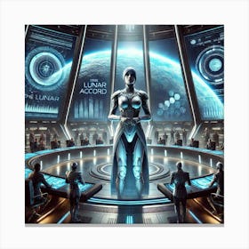 High Commander Selene Ambition Canvas Print