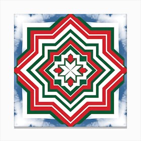 Star Quilt Canvas Print