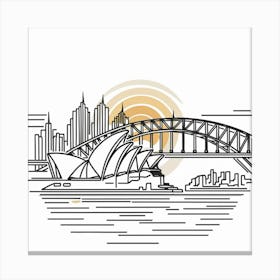 Sydney Opera House 1 Canvas Print