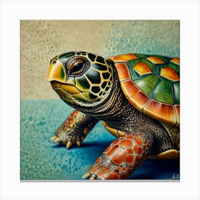 Turtle 17 Canvas Print