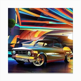 Chevrolet Corvette Canvas Print