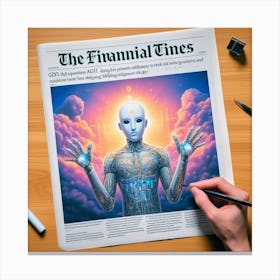 Financial Times 2 Canvas Print