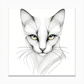 Siamese Cat 3 Canvas Print