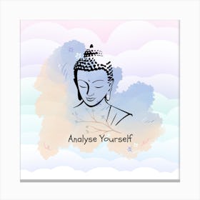 Analyse Yourself Canvas Print