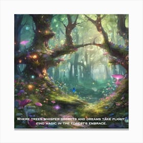 Fairy Forest Canvas Print