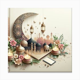 Islamic Ramadan 1 Canvas Print