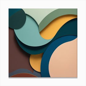 Abstract Abstract Painting Canvas Print