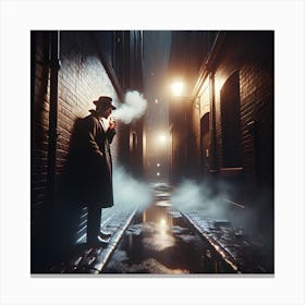 Detective Blues Canvas Print