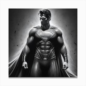 Man of Steel Canvas Print