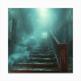 Haunted Staircase Canvas Print