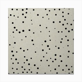 Polka Dots Canvas Print