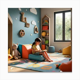 Child'S Room 4 Canvas Print