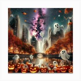 Ghosts In The City Canvas Print