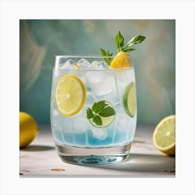 Iced Lemonade Canvas Print