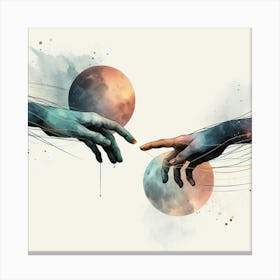 Infinite Connections Canvas Print