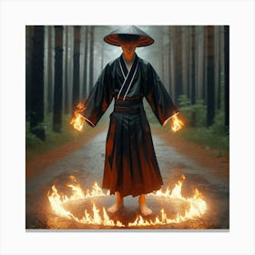 Samurai Canvas Print