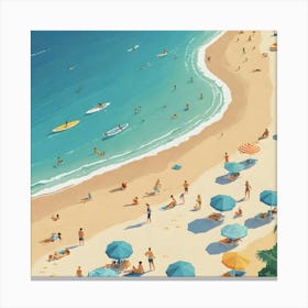 Hawaiian Beach 1 Canvas Print