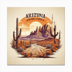 Arizona Road Trip Canvas Print