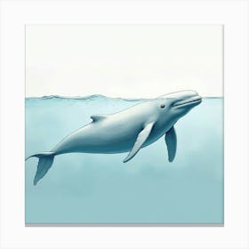 Sperm Whale Canvas Print