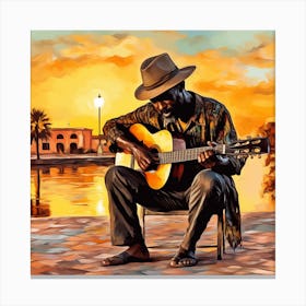 Acoustic Guitar 13 Canvas Print