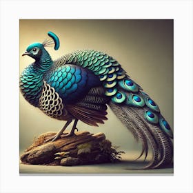 Peacock 8 Canvas Print