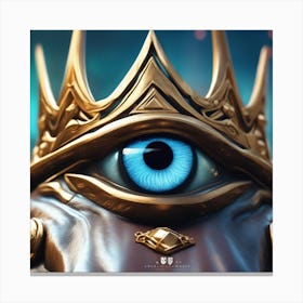 Eye Of The King Canvas Print