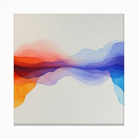 Abstract Wave Canvas Print