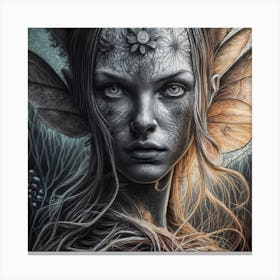 Molten Fairy Realm By Brian Froud Embroidered Canvas Print