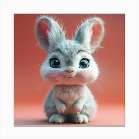 Cute Bunny 9 Canvas Print
