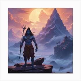 Lord Shiva Canvas Print