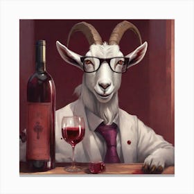 Goatastic Canvas Print