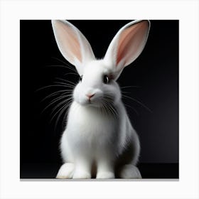 White Rabbit 1 Canvas Print