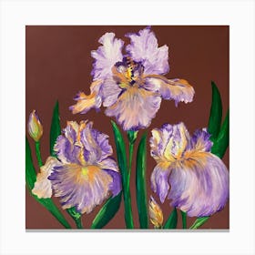 Purple Iris Canvas Print