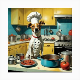 Dinner Time Canvas Print