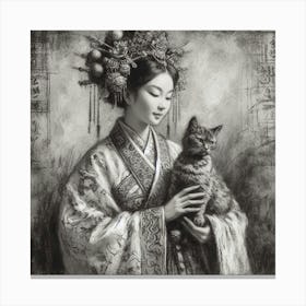 Kitty Canvas Print