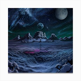 Spacescape Canvas Print