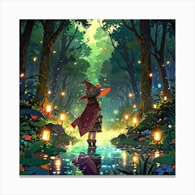 Fairy Forest 7 Canvas Print