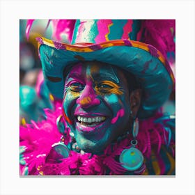 Carnival Dancer 1 Canvas Print