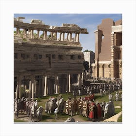 The great roman empire Canvas Print