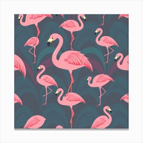 Flamingos 5 Canvas Print