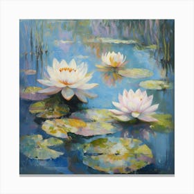 Water Lilies Canvas Print