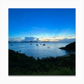 Ocean Cape Holiday Siam Beautiful Shore Point Paradise Turquoise Peaceful Sunset Grass M (19) Canvas Print