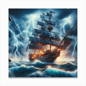 Pirates ship 2 Canvas Print