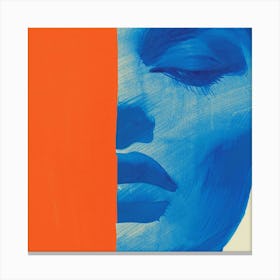 Woman'S Face 8 Canvas Print