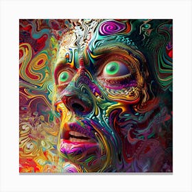 Psychedelic Art 3 Canvas Print