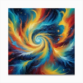 Swirling Vortex Canvas Print