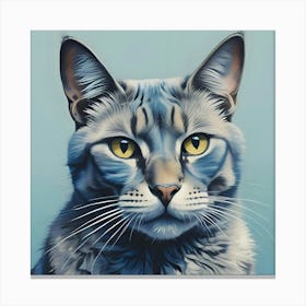 Cat Portrait Toile